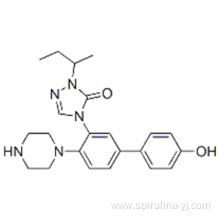 3H-1,2,4-Triazol-3-one,2,4-dihydro-4-[4-[4-(4-hydroxyphenyl)-1-piperazinyl]phenyl]-2-(2-methylpropyl)- CAS 89848-21-5 